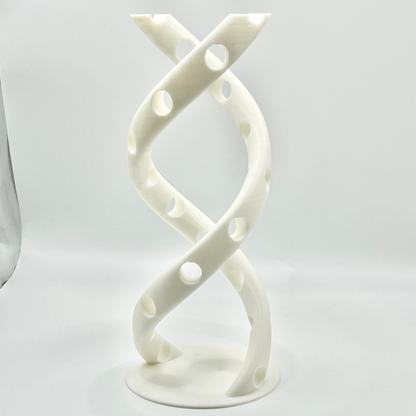 3D Printed DNA Pen Holder | Unique Scientific Desk Organizer | Perfect Gift for Science Lovers